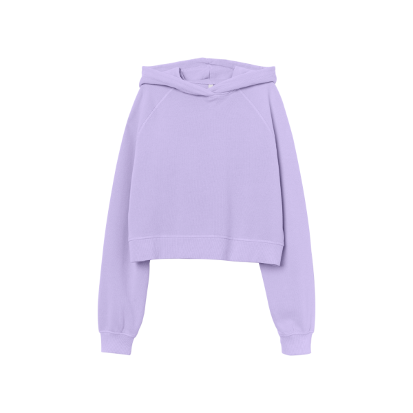 Pink Cropped Hoodie - Image 3